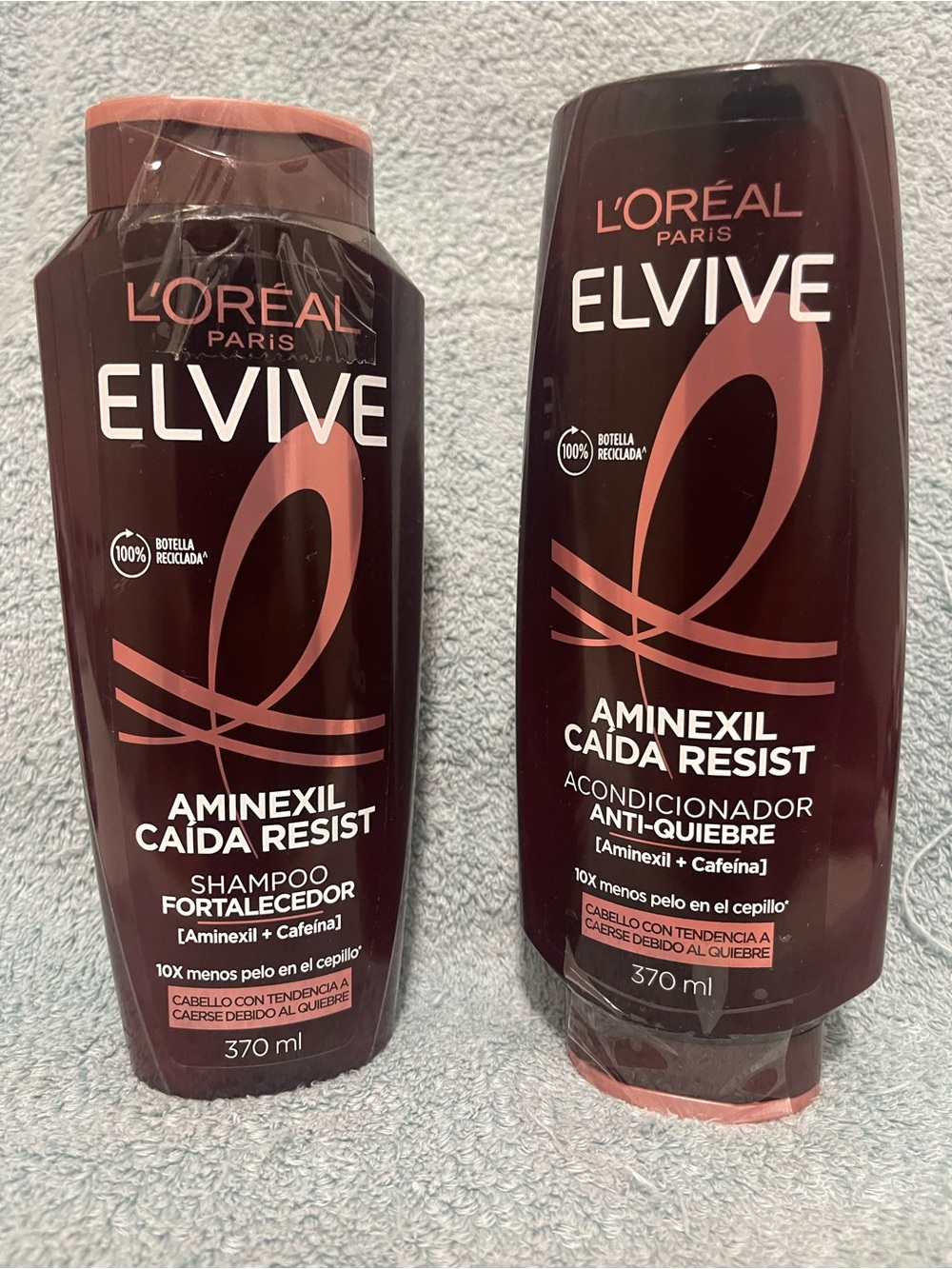 L'Oréal Elvive Aminexil Caida Resist Strengthening Shampoo and Conditioner